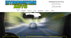 Desktop Screenshot of intermountainautosales.com